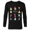 thumbnail image 1 of Disney Princess Our Family Trip Vacation Travel Holiday - Long Sleeve T-Shirt for Men - Customized-Black, 1 of 5