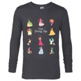 thumbnail image 1 of Disney Princess Our Family Trip Vacation Travel Holiday - Long Sleeve T-Shirt for Men - Customized-Charcoal Heather, 1 of 5