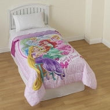 Disney princess twin lead with your heart gold foil comforter hotsell