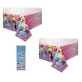 thumbnail image 1 of Disney Princess Party Supplies Bundle Pack Includes 2 Plastic Table Covers, 1 of 3