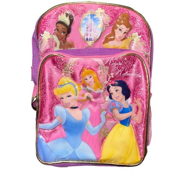 Disney Princess - Pink and Gold - 12" Rolling Backpack