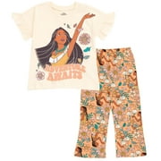 Disney Princess Pocahontas Toddler Girls T-Shirt and Pants Toddler to Big Kid