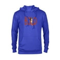 thumbnail image 1 of Disney Princess Pocahontas Bold - Pullover Hoodie for Adults - Customized-Royal Heather, 1 of 5