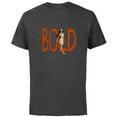thumbnail image 1 of Disney Princess Pocahontas Bold - Short Sleeve Cotton T-Shirt for Adults - Customized-Charcoal, 1 of 5