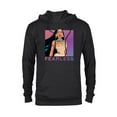 thumbnail image 1 of Disney Princess Pocahontas FEARLESS Purple Ombre T-Shirt - Pullover Hoodie for Adults - Customized-Black, 1 of 5