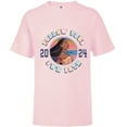 thumbnail image 1 of Disney Princess Pocahontas Follow Your Own Path 2024 - Short Sleeve T-Shirt for Kids - Customized-Soft Pink, 1 of 5