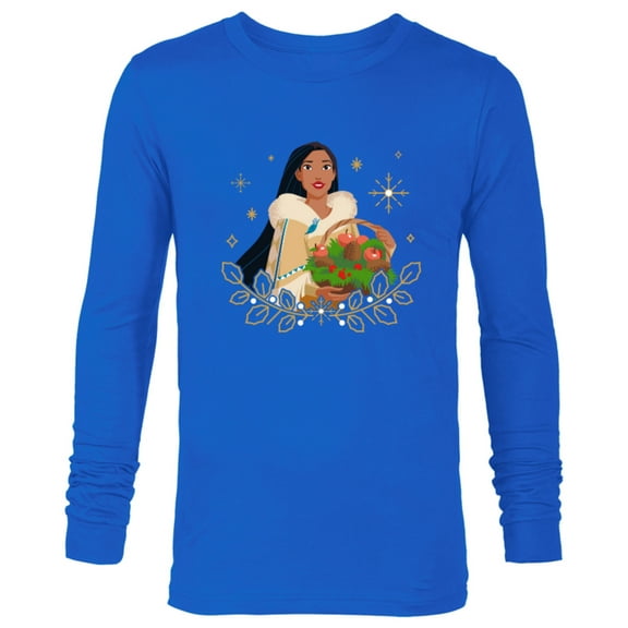 Disney Princess Pocahontas Holiday Standard - Long Sleeve T-Shirt for Men – Customized-Royal