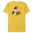 thumbnail image 1 of Disney Princess Pocahontas Holiday Standard - Short Sleeve Blended T-Shirt for Adults – Customized-Yellow, 1 of 5