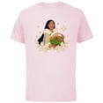 thumbnail image 1 of Disney Princess Pocahontas Holiday Standard - Short Sleeve Cotton T-Shirt for Adults - Customized-Soft Pink, 1 of 5