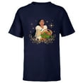 thumbnail image 1 of Disney Princess Pocahontas Holiday Standard - Short Sleeve T-Shirt for Kids – Customized-Navy, 1 of 5