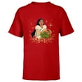 thumbnail image 1 of Disney Princess Pocahontas Holiday Standard - Short Sleeve T-Shirt for Kids – Customized-Red, 1 of 5