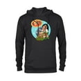 thumbnail image 1 of Disney Princess Pocahontas & Meeko Holiday - Pullover Hoodie for Adults - Customized-Black, 1 of 5