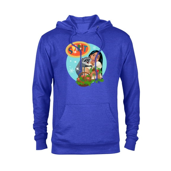 Disney Princess Pocahontas & Meeko Holiday - Pullover Hoodie for Adults - Customized-Royal