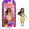 thumbnail image 1 of Disney Princess Pocahontas Small Doll, Black Hair & Brown Eyes, Signature Look with Fringe Skirt, 1 of 6
