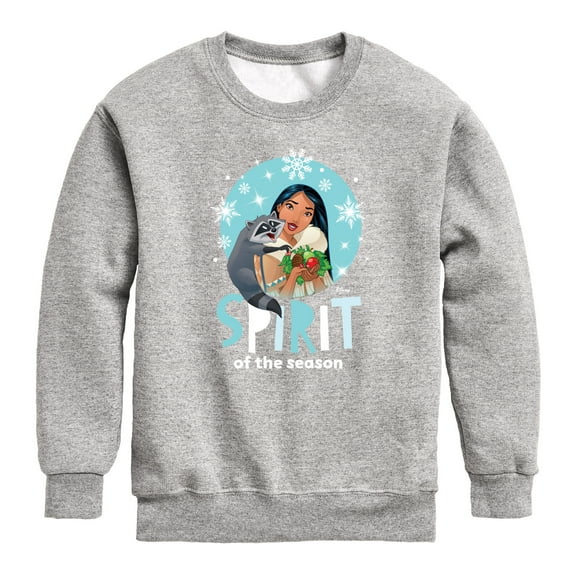Disney Princess - Pocahontas Spirit - Youth Crew Fleece Sweatshirt