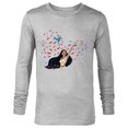 thumbnail image 1 of Disney Princess Pocahontas and Flit Heart - Long Sleeve T-Shirt for Men - Customized-Athletic Heather, 1 of 5