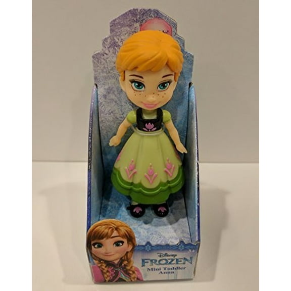 Disney Princess Poseable Kid Anna Mini Toddler Frozen Doll 3"