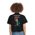 thumbnail image 1 of Disney Princess - Princess Ariel - Juniors Cropped Cotton Blend T-Shirt, 1 of 5