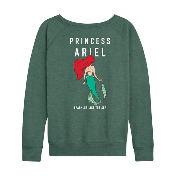 Disney Princess - Princess Ariel - Women's Lightweight French Terry Long Sleeve Shirt