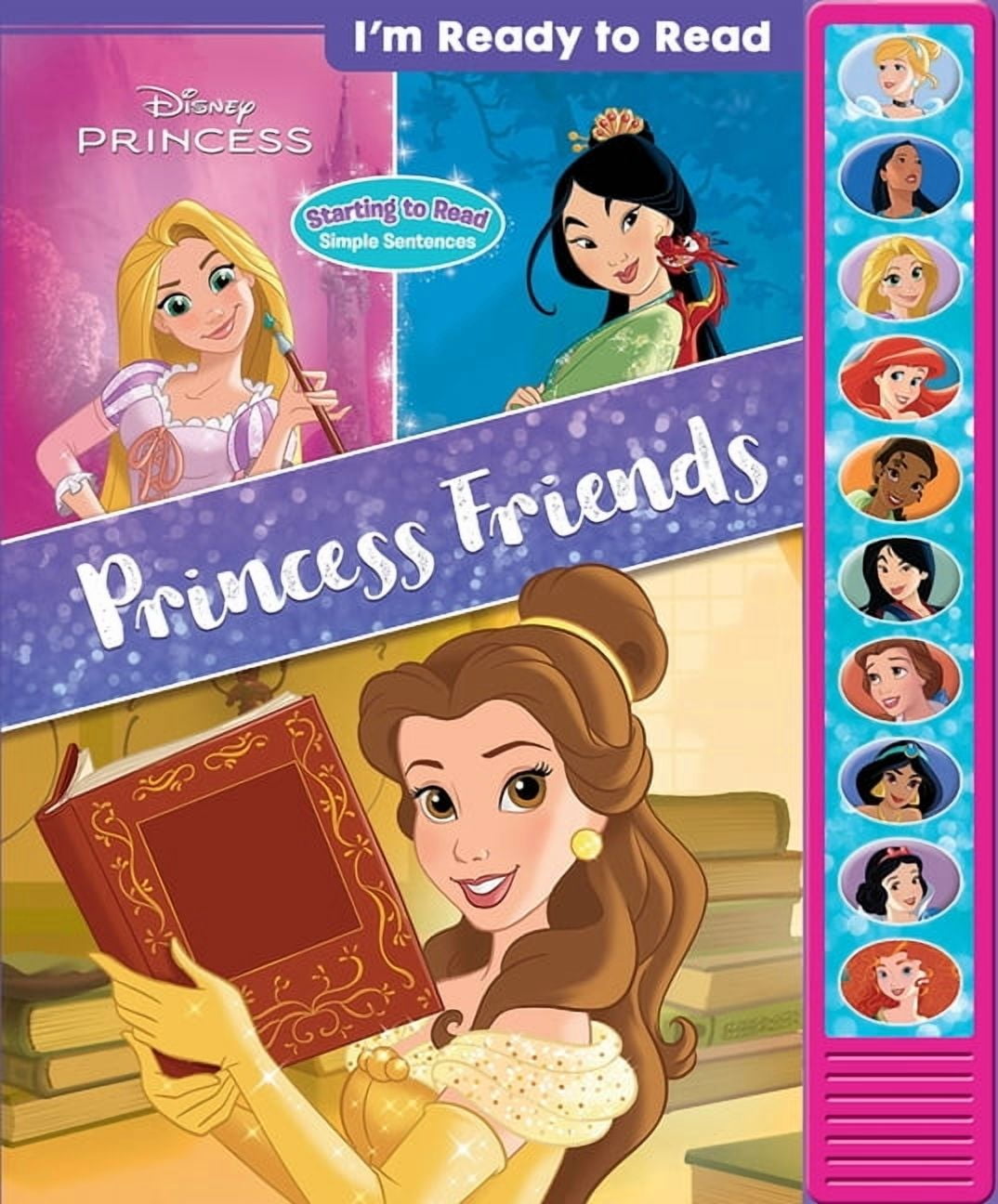 KATHY BRODERICK; DISNEY STORYBOOK ART TEAM Disney Princess: Princess Friends I'm Ready to Read Sound Book, (Paperback)