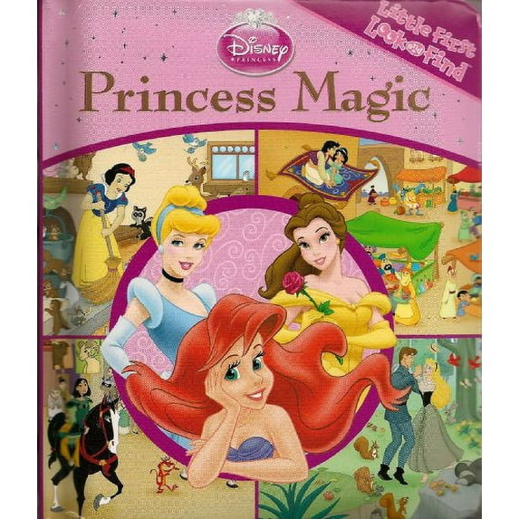 Pre-Owned Disney Princess - Princess Magic Little My First Look and Find - PI Kids, 9781412792486, 1412792487, Paperback,