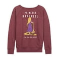 thumbnail image 1 of Disney Princess - Princess Rapunzel - Women's Lightweight French Terry Long Sleeve Shirt, 1 of 5