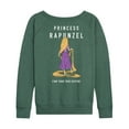 thumbnail image 1 of Disney Princess - Princess Rapunzel - Women's Lightweight French Terry Long Sleeve Shirt, 1 of 5