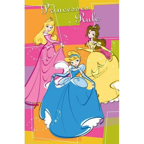 Disney Princess - Princess Rule Wall Poster, 22.375" x 34"