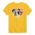 thumbnail image 1 of Disney - Princess Group Heart - Toddler and Youth Short Sleeve Graphic T-Shirt, 1 of 5