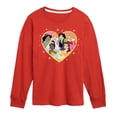 thumbnail image 1 of Disney - Princess Group Heart - Youth Boys Long Sleeve Graphic T-Shirt, 1 of 5