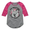 thumbnail image 1 of Disney Princess - Princesses Stick Together - Toddler & Youth Girls Raglan Graphic T-Shirt, 1 of 5
