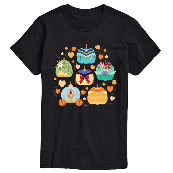Disney - Princess Pumpkin Grid Short Sleeve Graphic T-Shirt