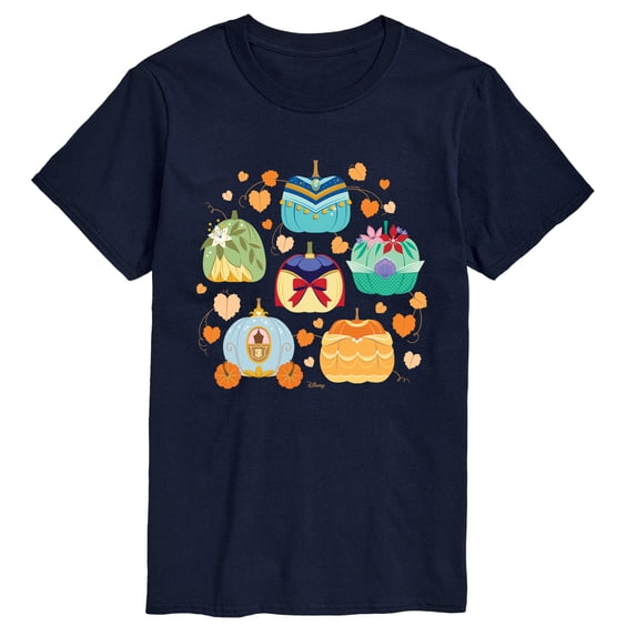 Disney - Princess Pumpkin Grid Short Sleeve Graphic T-Shirt