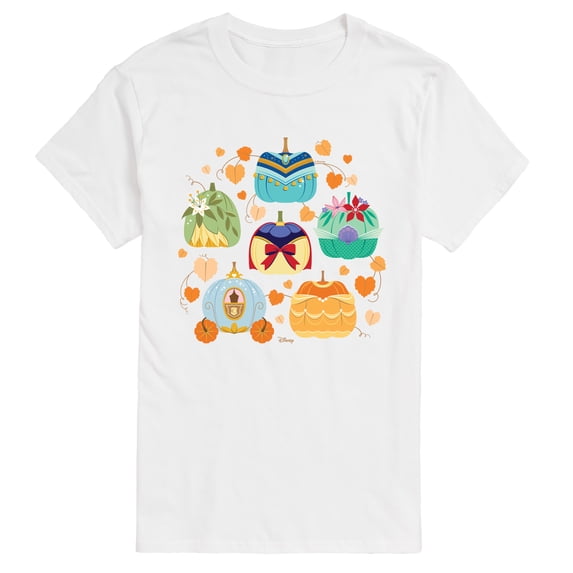 Disney - Princess Pumpkin Grid Short Sleeve Graphic T-Shirt