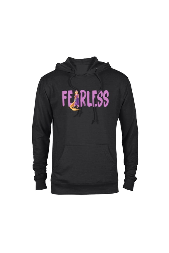 Princess Rapunzel Fearless - Pullover Hoodie for Adults - Customized-Black
