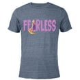 thumbnail image 1 of Disney Princess Rapunzel Fearless - Short Sleeve Blended T-Shirt for Adults - Customized-Navy Heather, 1 of 5