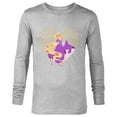 thumbnail image 1 of Disney Princess Rapunzel Follow Your Heart - Long Sleeve T-Shirt for Men - Customized-Athletic Heather, 1 of 5
