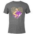 thumbnail image 1 of Disney Princess Rapunzel Follow Your Heart - Short Sleeve Blended T-Shirt for Adults - Customized-Dark Heather, 1 of 5