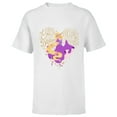 thumbnail image 1 of Disney Princess Rapunzel Follow Your Heart - Short Sleeve T-Shirt for Kids - Customized-White, 1 of 5