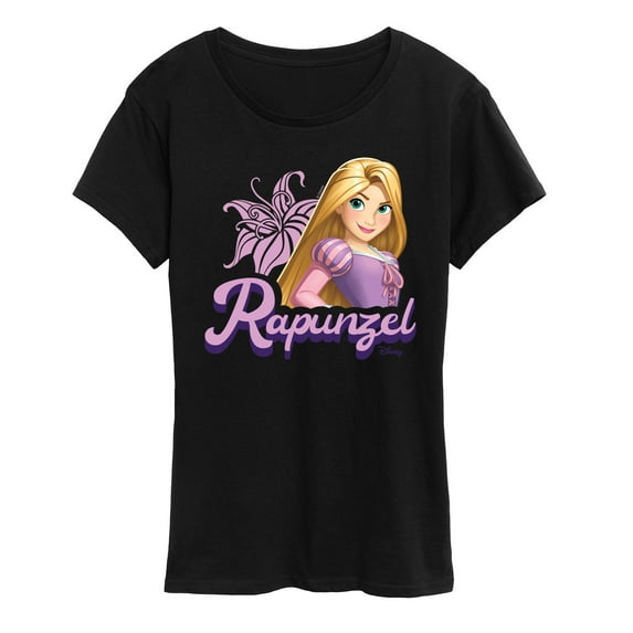 Disney Princess - Rapunzel Headshot - Women's Short Sleeve Graphic T-Shirt