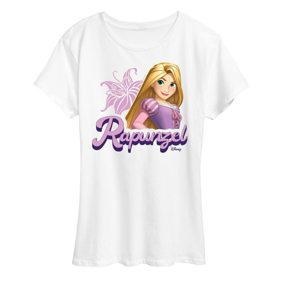 Disney Princess - Rapunzel Headshot  - Women's Short Sleeve Graphic T-Shirt