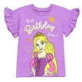 thumbnail image 1 of Disney Princess Rapunzel Metallic Print T-Shirt Toddler to Big Kid, 1 of 5