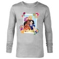 thumbnail image 1 of Disney Princess Rapunzel Moana Snow White Polaroid - Long Sleeve T-Shirt for Men - Customized-Athletic Heather, 1 of 5