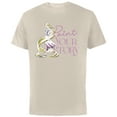 thumbnail image 1 of Disney Princess Rapunzel Paint Your Story - Short Sleeve Cotton T-Shirt for Adults - Customized-Natural, 1 of 5