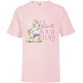 thumbnail image 1 of Disney Princess Rapunzel Paint Your Story - Short Sleeve T-Shirt for Kids - Customized-Soft Pink, 1 of 5