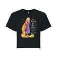 thumbnail image 1 of Disney Princess - Rapunzel Reach For The Stars - Junior's Cropped T-Shirt, 1 of 4