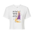 thumbnail image 1 of Disney Princess - Rapunzel Rescuing - Junior's Cropped T-Shirt, 1 of 4