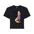 thumbnail image 1 of Disney Princess - Rapunzel Rescuing - Junior's Cropped T-Shirt, 1 of 4