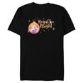 thumbnail image 1 of Disney Princess Rapunzel Royal and Bright Holiday Standard - Short Sleeve Blended T-Shirt for Adults – Customized-Black, 1 of 5