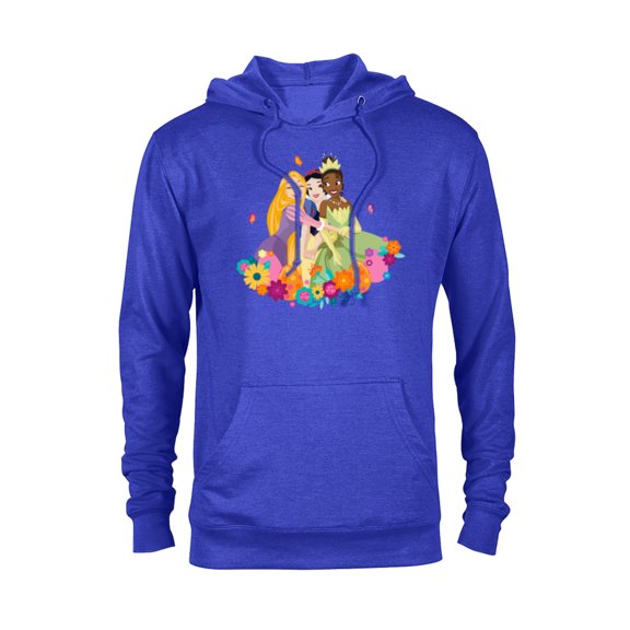 Disney Princess Rapunzel Snow White Tiana Spring Easter Eggs - Pullover Hoodie for Adults - Customized-Royal